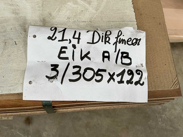 Partij diverse houten platen - afbeelding 3 van  6