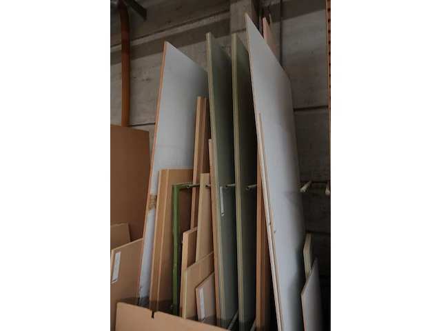 Partij diverse houten platen - afbeelding 5 van  10