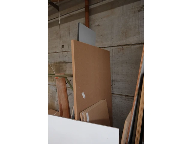 Partij diverse houten platen - afbeelding 6 van  10
