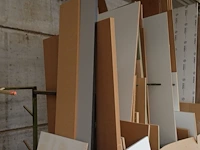 Partij diverse houten platen - afbeelding 7 van  10
