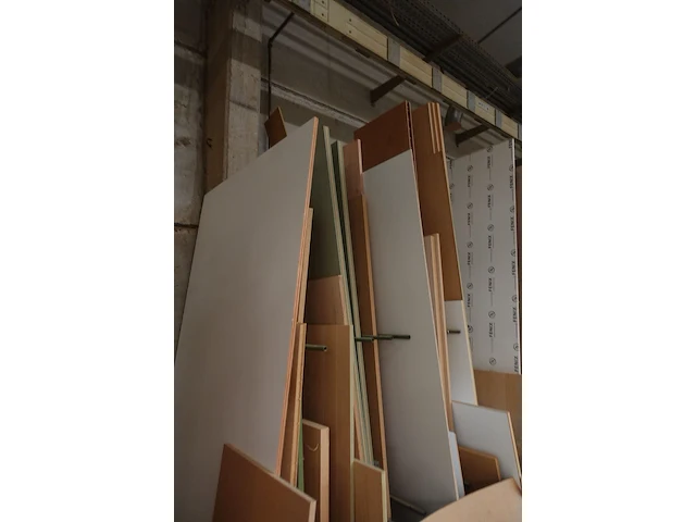 Partij diverse houten platen - afbeelding 8 van  10