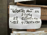 Partij diverse houten platen - afbeelding 8 van  13