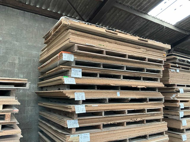 Partij diverse houten platen - afbeelding 4 van  10