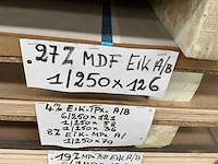 Partij diverse houten platen - afbeelding 4 van  6