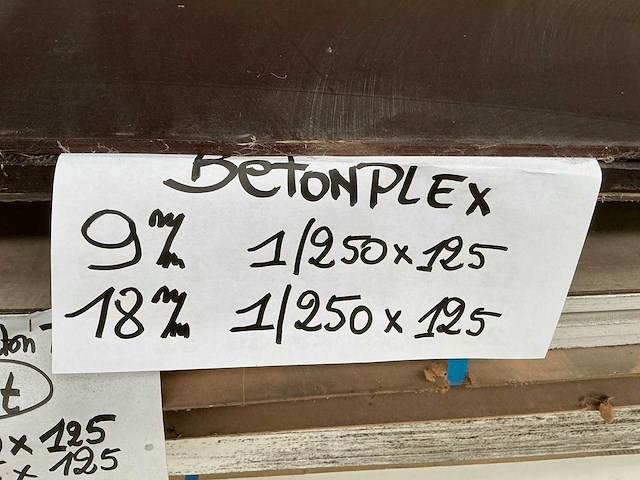 Partij diverse houten platen - afbeelding 3 van  8
