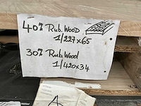 Partij diverse houten platen - afbeelding 3 van  4