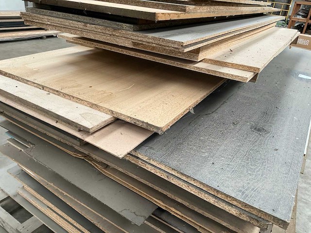 Partij diverse houten platen - afbeelding 4 van  6