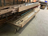 Partij diverse houten profielen - afbeelding 4 van  10