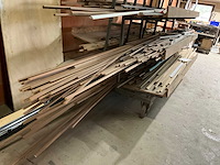 Partij diverse houten profielen - afbeelding 5 van  10