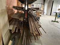 Partij diverse houten profielen - afbeelding 7 van  10