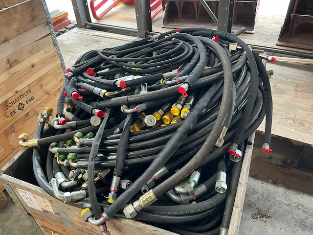 Partij diverse hydraulisch leidingen - afbeelding 3 van  3