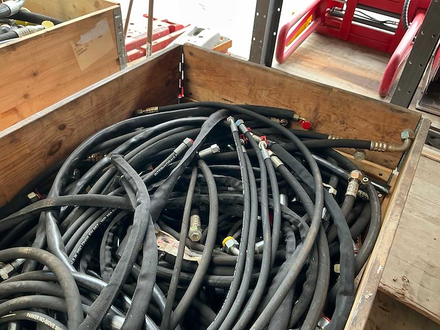 Partij diverse hydraulisch leidingen - afbeelding 4 van  5