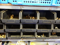 Partij diverse ijzerwaren + metalen rek - afbeelding 23 van  24