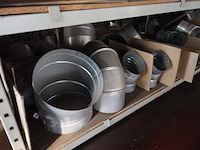 Partij diverse inox schoorsteen- en rookgasonderdelen - afbeelding 16 van  64