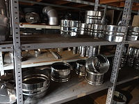 Partij diverse inox schoorsteen- en rookgasonderdelen - afbeelding 64 van  64