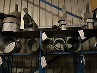 Partij diverse kachelbuis - afbeelding 14 van  18