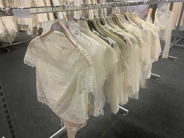 Partij diverse kanten toppen (34x) - afbeelding 8 van  9