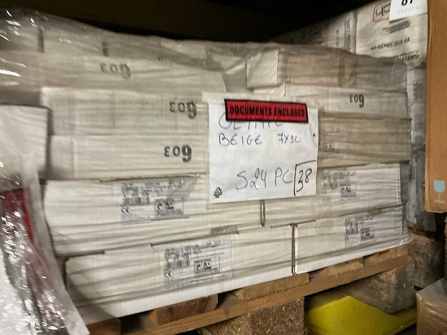 Partij diverse keramische tegels - afbeelding 10 van  12