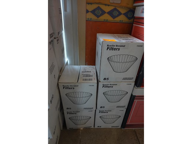 Partij diverse koffiefilters bravilor bonamat - afbeelding 6 van  6