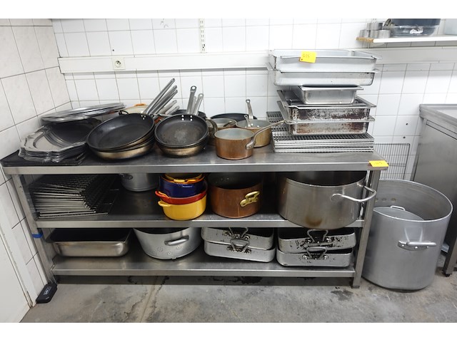 Partij diverse kookpotten en pannen - afbeelding 1 van  10