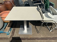 Partij diverse kunstof tuinstoel+tafel - afbeelding 3 van  3