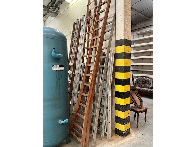 Partij diverse ladders - afbeelding 3 van  3