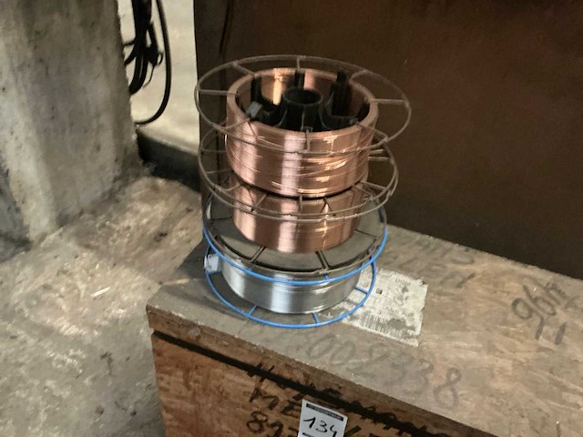 Partij diverse lasdraad op rol - afbeelding 2 van  3