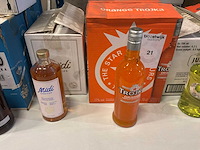 Partij diverse likeuren, aperitieven en sterke dranken - afbeelding 3 van  4
