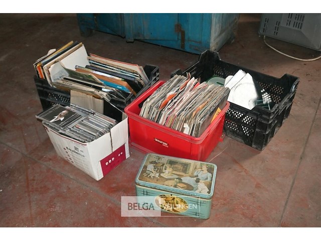 Partij diverse lp's en cd's - afbeelding 1 van  9