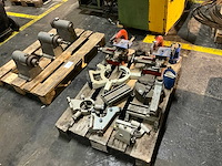 Partij diverse machine toebehoren