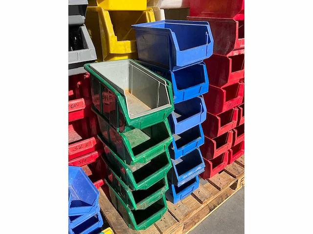 Partij diverse magazijnbakken - afbeelding 6 van  9
