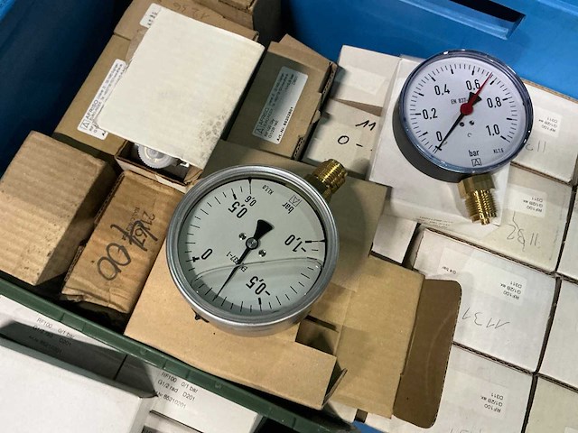 Partij diverse manometers - afbeelding 7 van  14