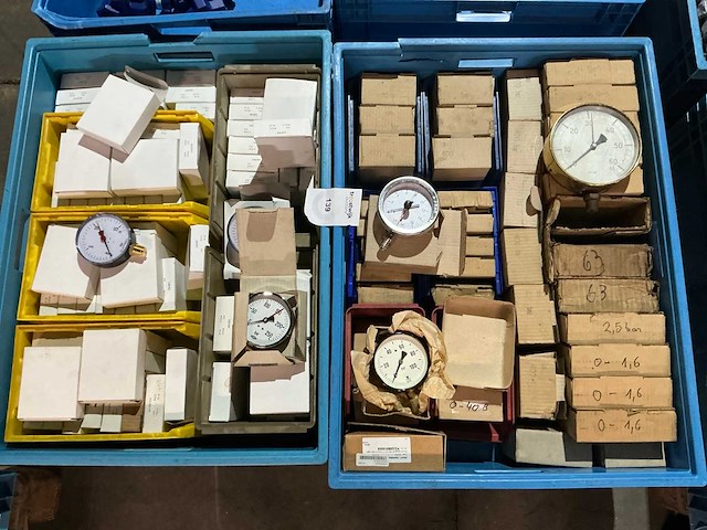Partij diverse manometers - afbeelding 6 van  7