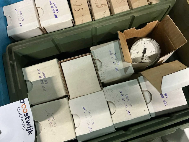 Partij diverse manometers - afbeelding 4 van  14