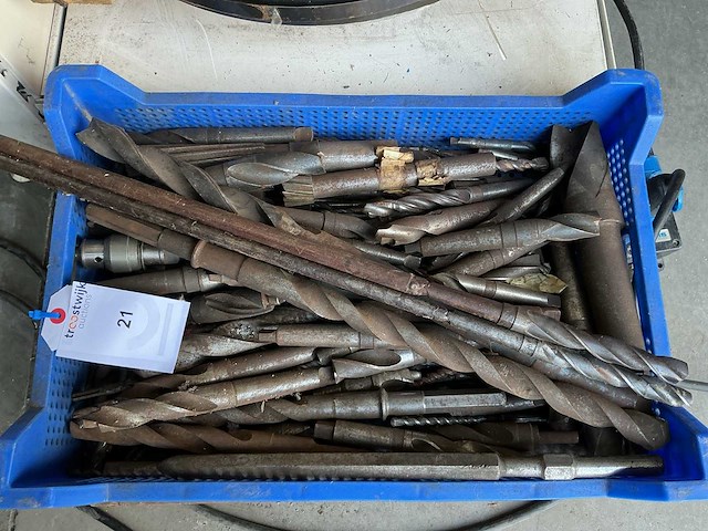 Partij diverse metaalboren - afbeelding 1 van  1