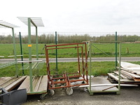 Partij diverse metalen karren/houders - afbeelding 2 van  6