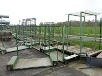 Partij diverse metalen karren/houders - afbeelding 3 van  6