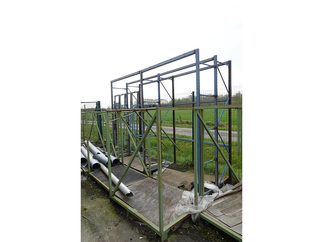 Partij diverse metalen karren/houders - afbeelding 5 van  6