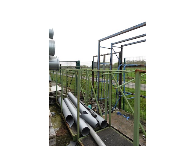 Partij diverse metalen karren/houders - afbeelding 6 van  6