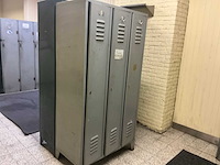 Partij diverse metalen locker - afbeelding 3 van  5