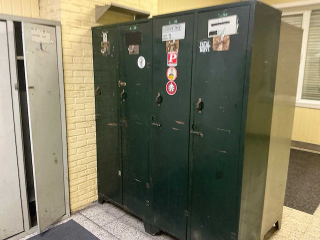Partij diverse metalen locker - afbeelding 4 van  5
