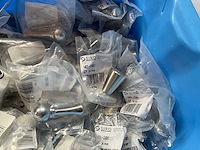 Partij diverse metalen meubelknoppen - afbeelding 4 van  7