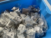 Partij diverse metalen meubelknoppen - afbeelding 7 van  7