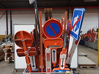 Partij diverse metalen verkeerdsborden - afbeelding 2 van  5