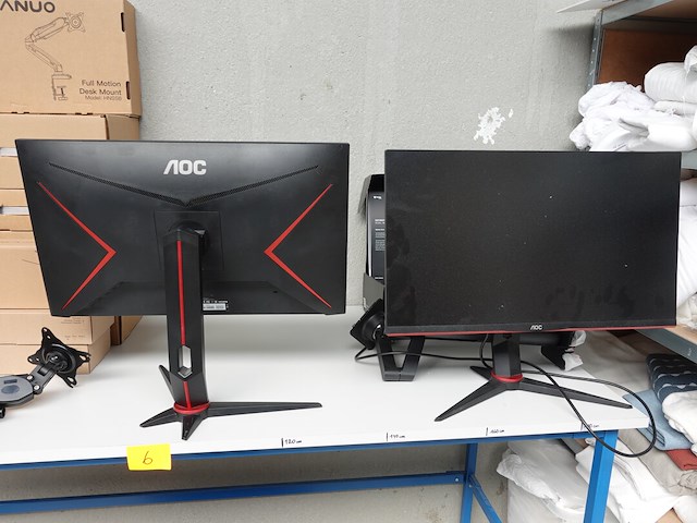 Partij diverse monitors en bevestigingsarmen - afbeelding 13 van  17