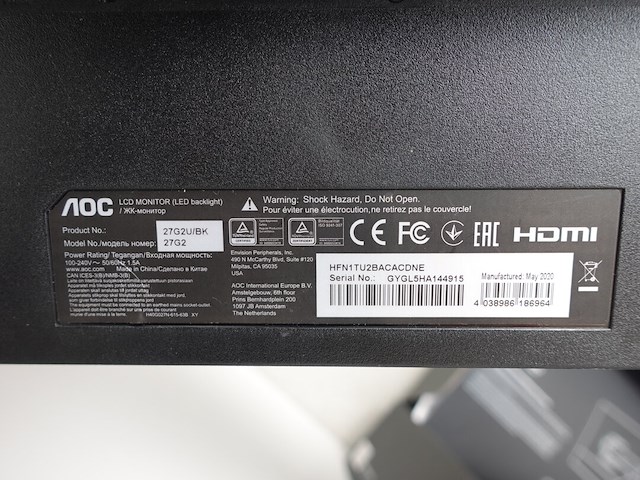 Partij diverse monitors en bevestigingsarmen - afbeelding 14 van  17