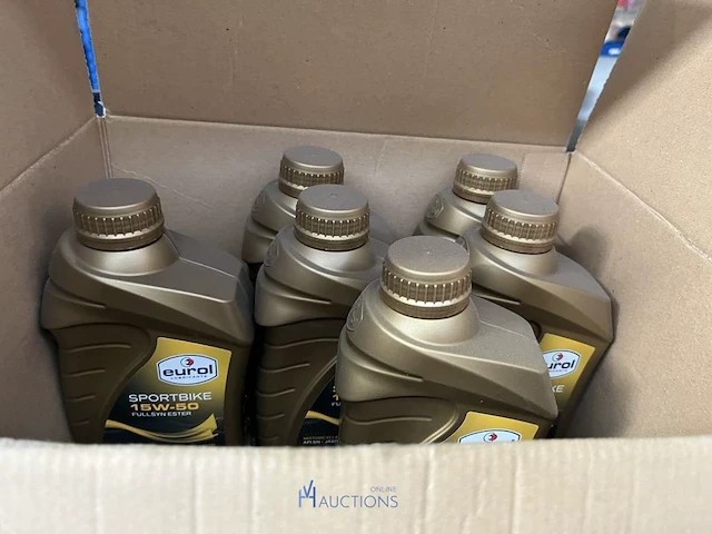 Partij diverse motor- en transmissieolie eurol / motul - afbeelding 2 van  42