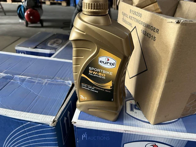 Partij diverse motor- en transmissieolie eurol / motul - afbeelding 30 van  42