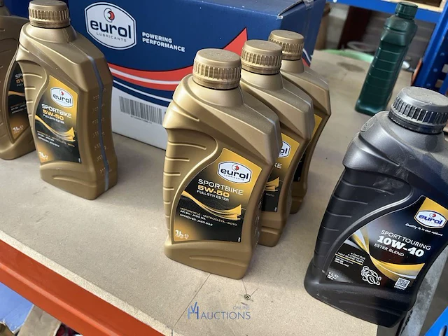 Partij diverse motor- en transmissieolie eurol / motul - afbeelding 38 van  42
