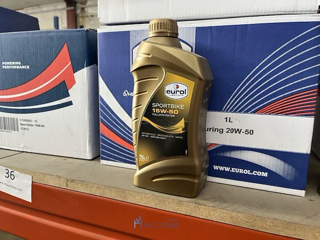 Partij diverse motor- en transmissieolie eurol / motul - afbeelding 42 van  42